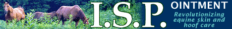 I.S.P. Ointment -- revolutionizing equine skin and hoof care