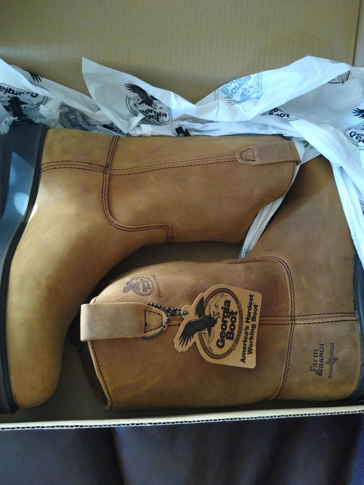 Farm and Ranch Pull On Work Boot customer photo 1
