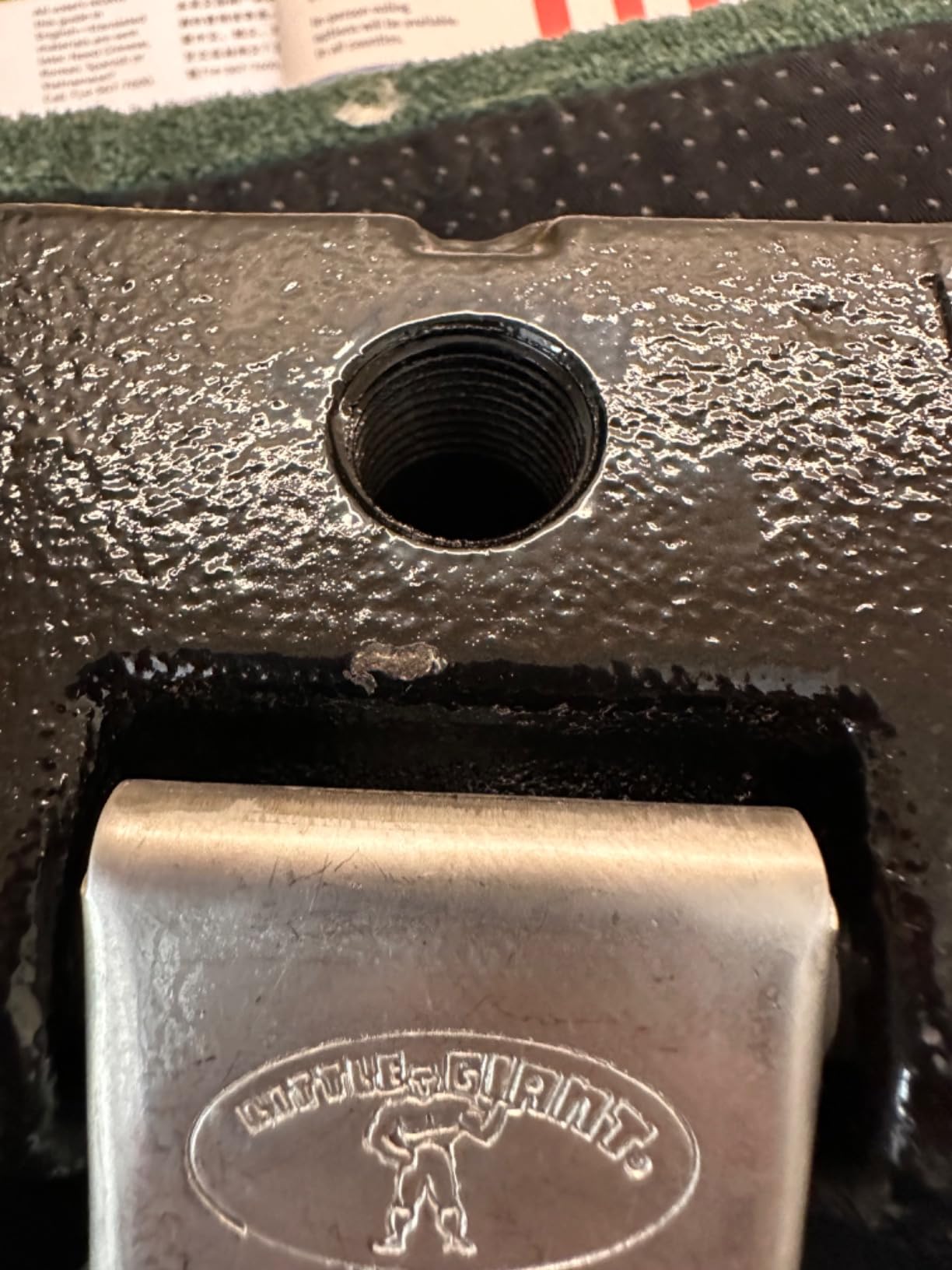 Little Giant Automatic Livestock Water Push-Paddle Epoxy Coated Automatic Stock Waterer, Great for Horses, Cows and Hogs (Item No. 77) customer photo 2