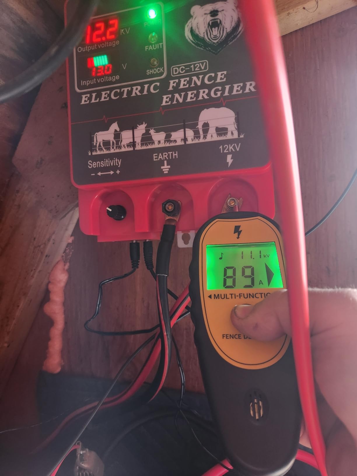 Parmak MAG12-UO 12-Volt Magnum Low Impedance Battery Operated 30-Mile Range Electric Fence Charger customer photo 2