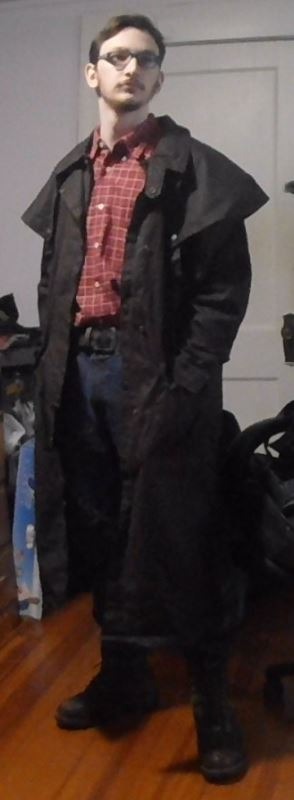 Outback Trading Unisex Low Rider Duster Coat customer photo 2