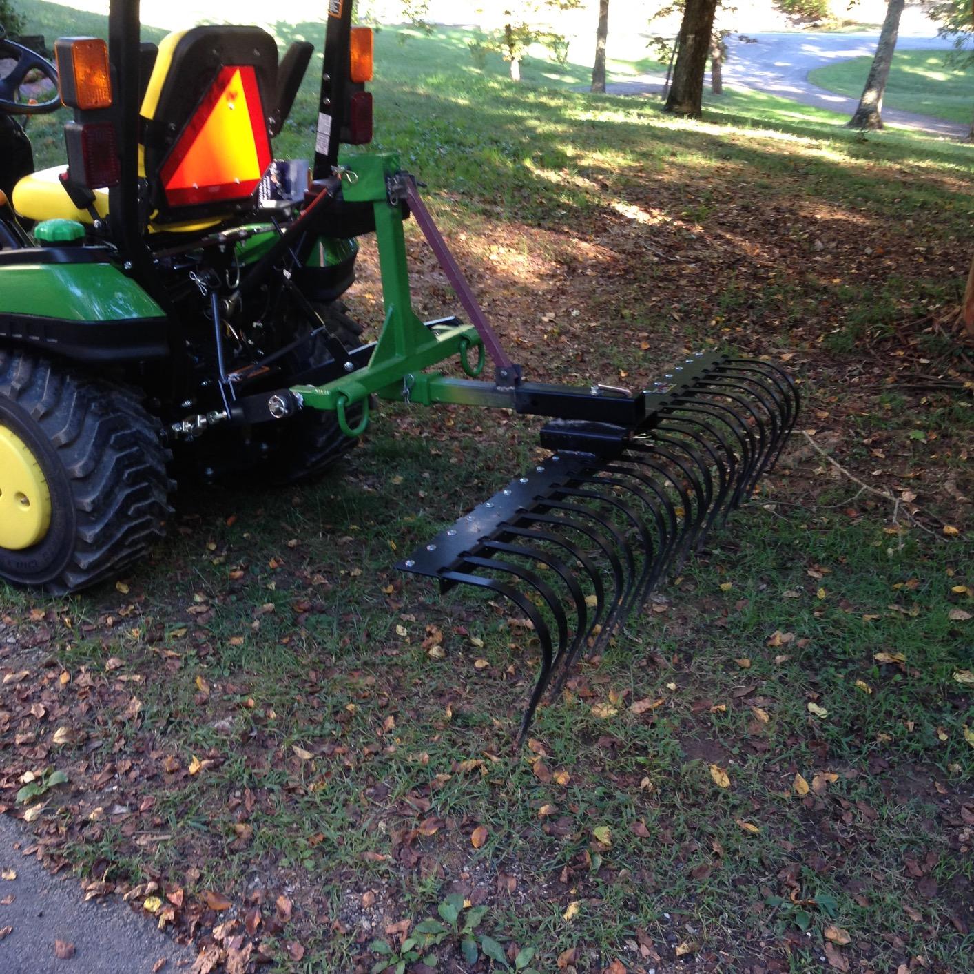 Kolpin 60-Inch Landscape Rake - LSR60, Black customer photo 1