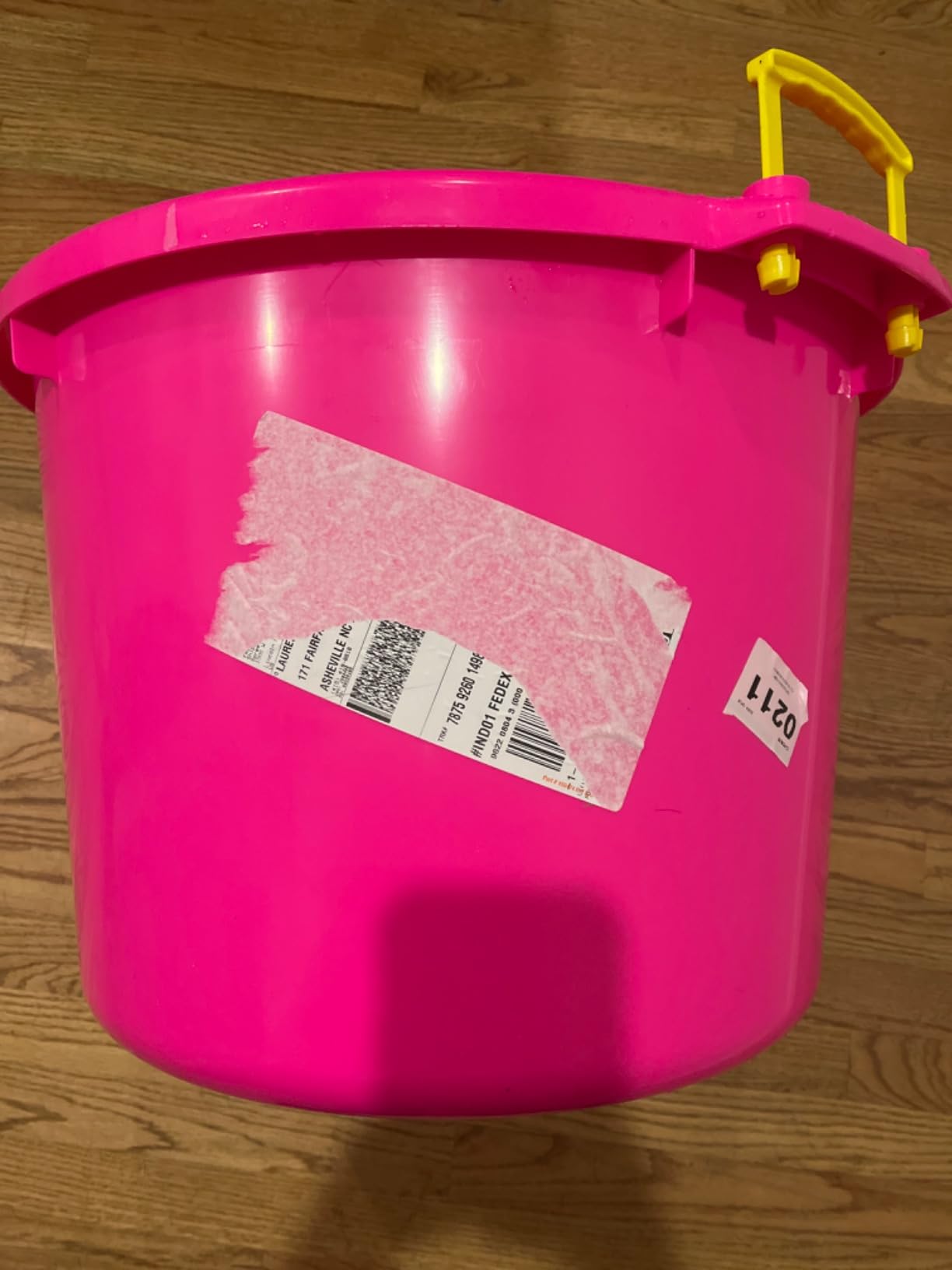 Little Giant Plastic Muck Tub | Durable & Versatile Utility Bucket with Handles | Muck Bucket | Durable Handles | 70 Quart | Black customer photo 1