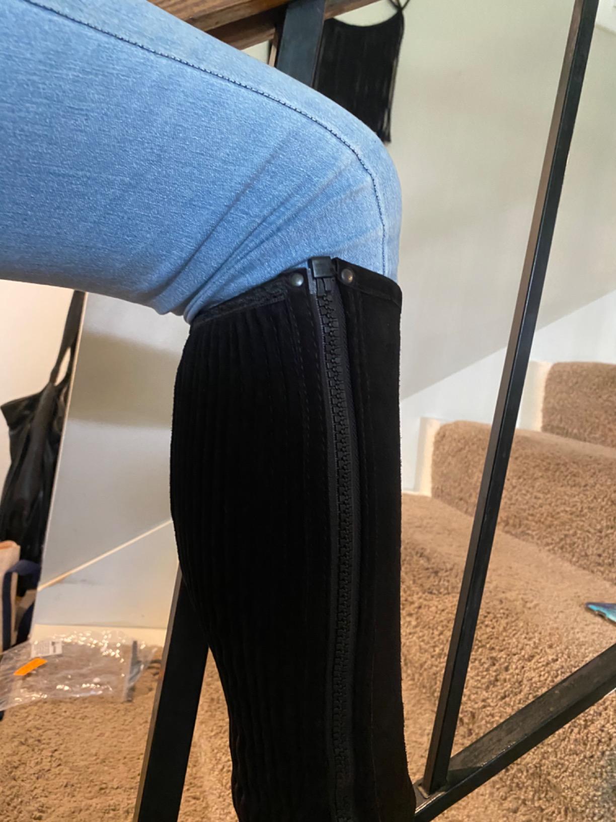 Perri's Zipper Adult Half Chap customer photo 2