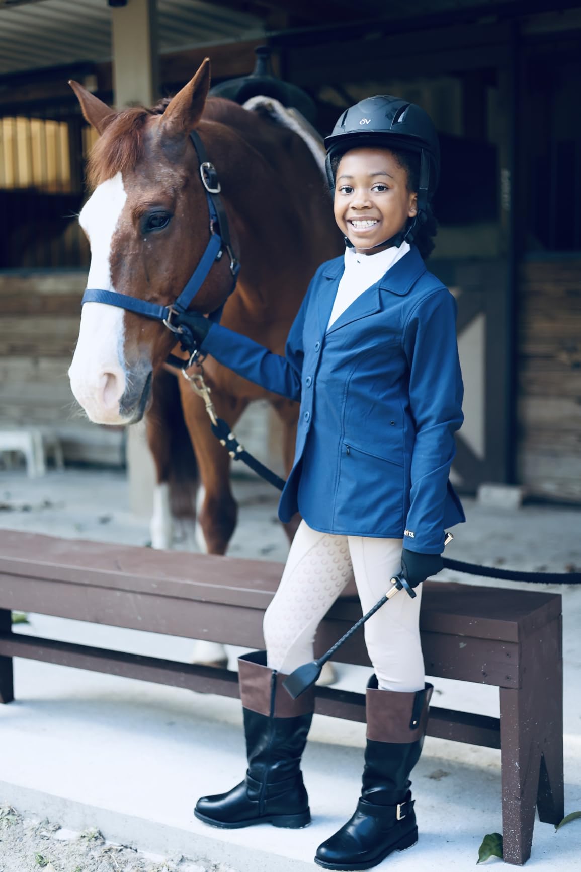 OVATION Adult Deluxe Schooler Riding Helmet customer photo 1