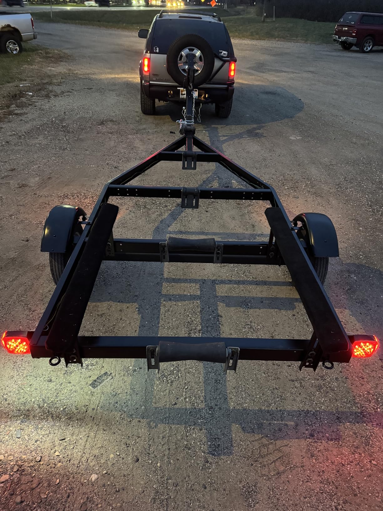 MAXXHAUL 70205 Trailer Light Kit - 12V All LED, Left and Right Waterproof Submersible for Trailers, Boat Trailer Truck Marine Camper RV Snowmobile, Red customer photo 2