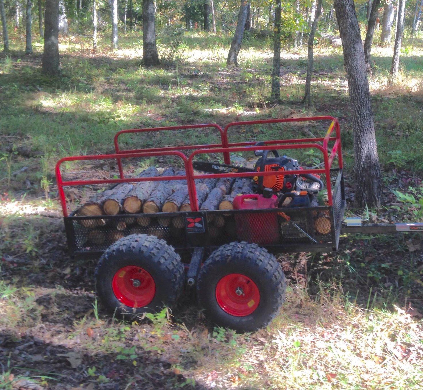 Yutrax Trail Warrior X4 Heavy Duty UTV/ATV Trailer - For Off-Road Use - 1,250 lb. Capacity, TX159 customer photo 1