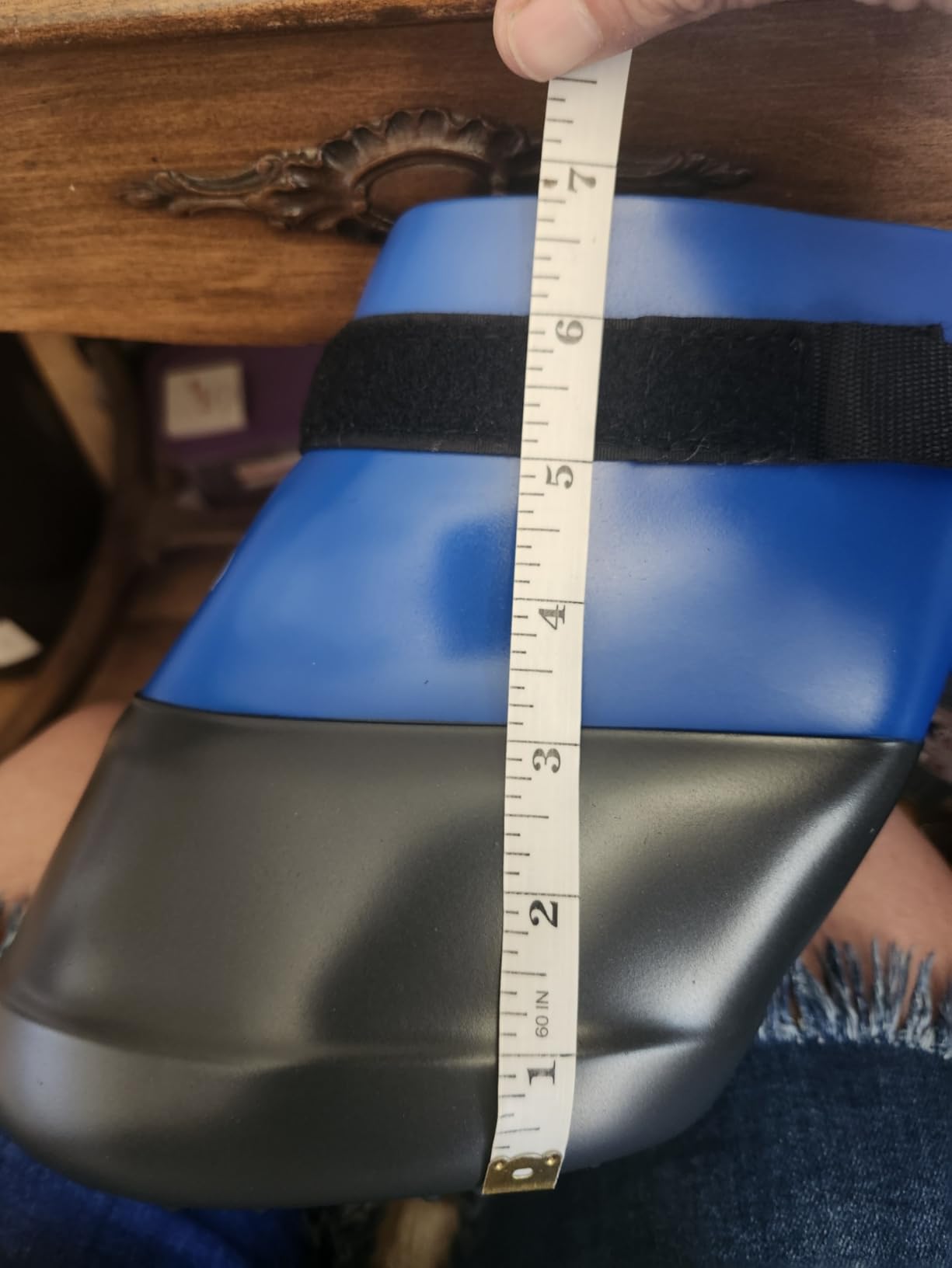 Tough 1 Hoof Saver Boot, Royal Blue, Medium customer photo 1