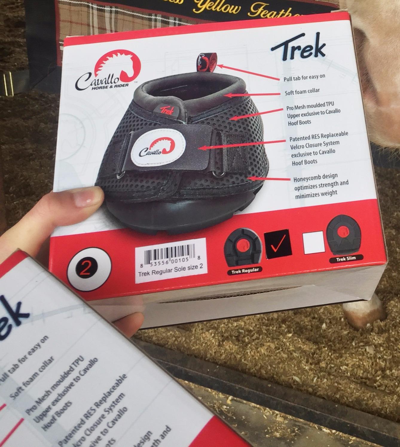Cavallo Trek Regular Sole Hoof Boot customer photo 1