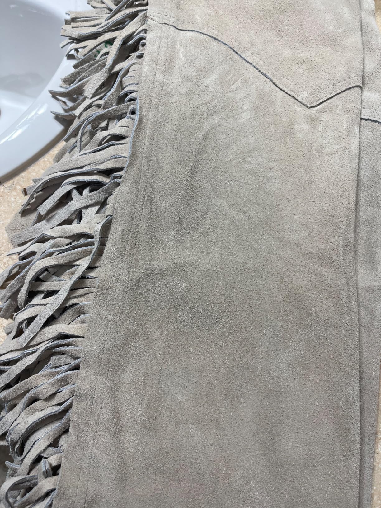 Tough 1 Suede Equitation Chaps customer photo 2