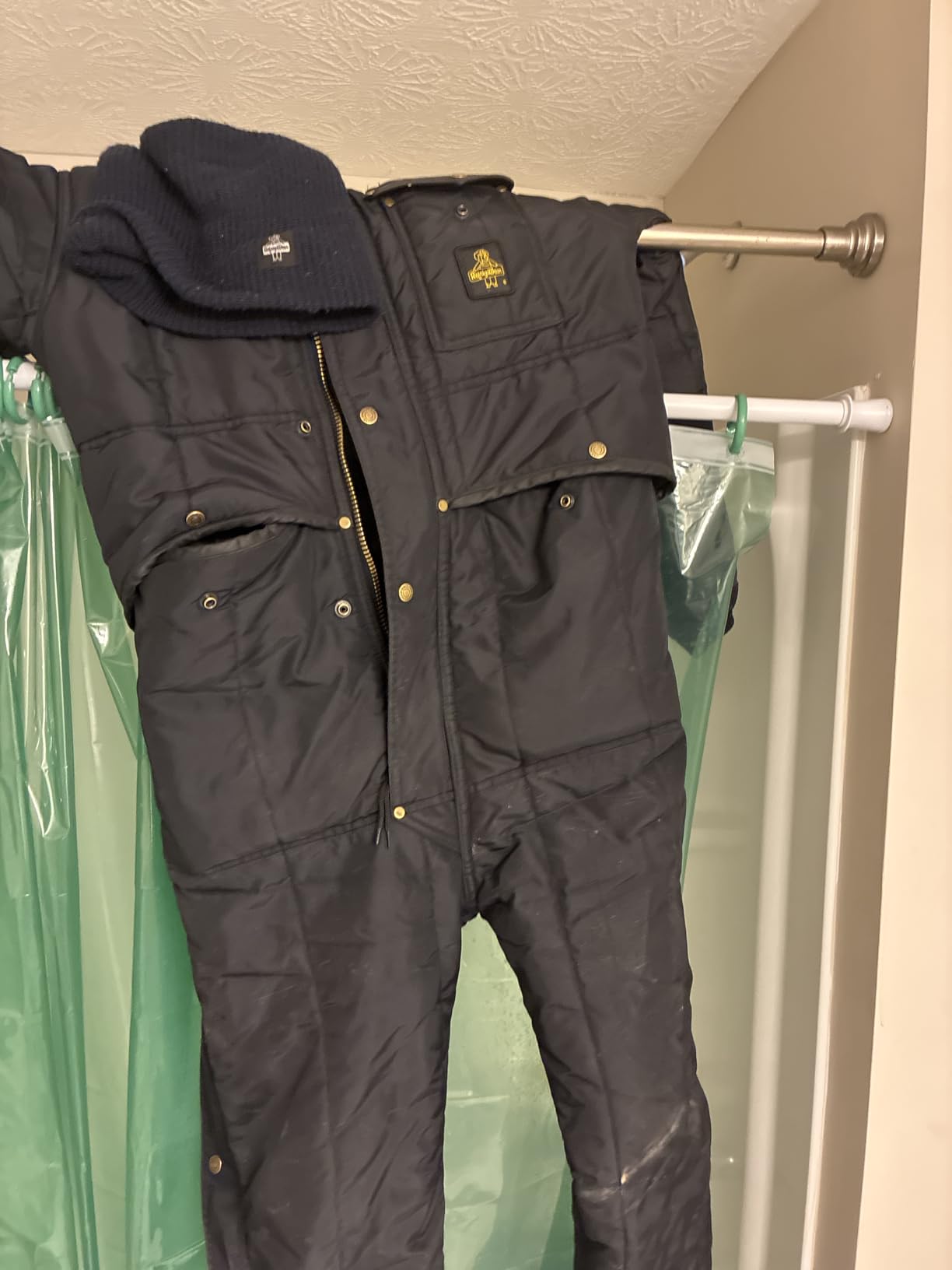 RefrigiWear Men's Iron-tuff Coveralls With Hood | Hood, Extreme Cold Protection Down to -50F, 400D Nylon Shell, Wind-Tight, Water-Resistant, Abrasion-Resistant customer photo 1