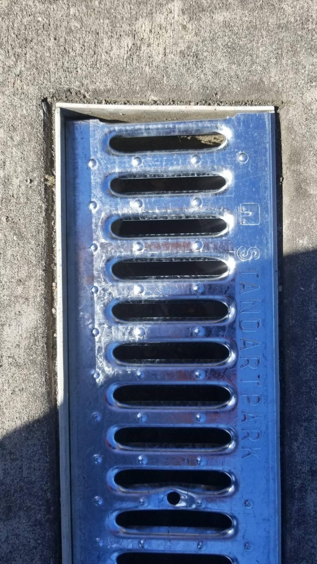 Vodaland - 4 inch Galvanized Stamped Steel Grate customer photo 1