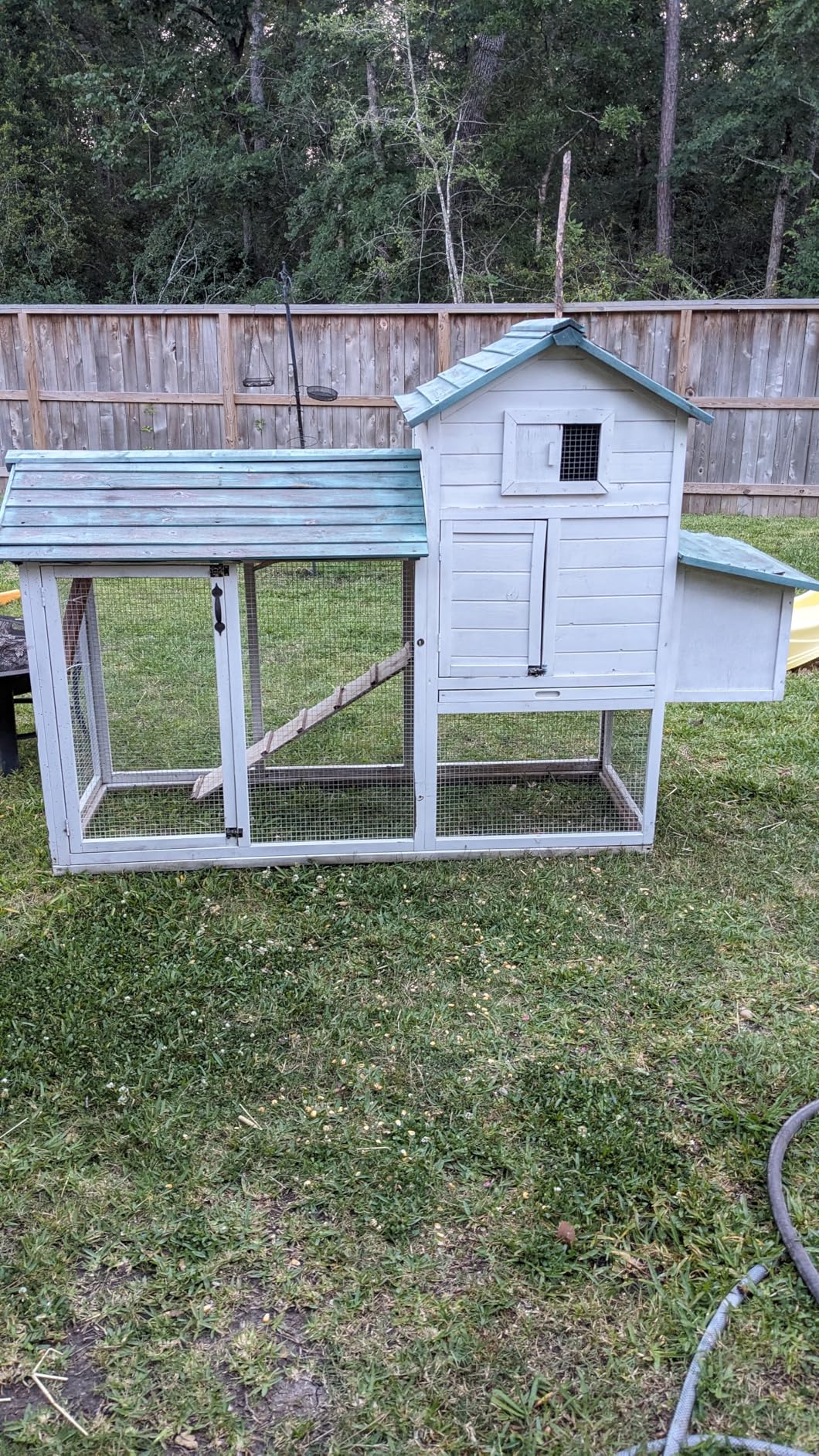 Best Choice Products 80in Outdoor Wooden Chicken Coop Multi-Level Hen House, Poultry Cage w/Ramps, Run, Nesting Box, Wire Fence, 3 Access Areas customer photo 1