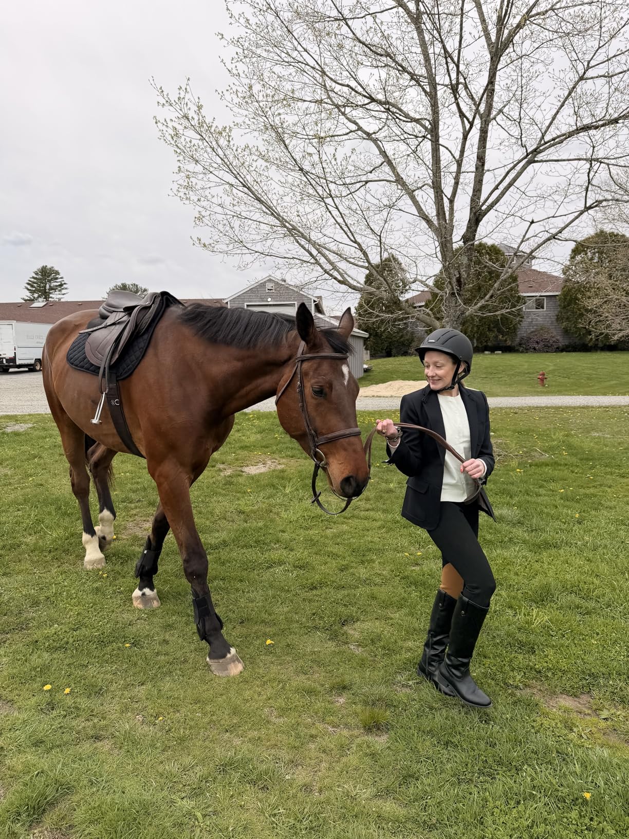 Troxel Spirit Duratec Full Coverage Horse Riding Helmet, Low-Profile Adjustable Design, Safety Horseback Riding Gear customer photo 2