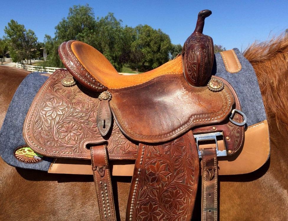 OrthoRide Correction Saddle Pad Western Saddle Pads - Made in USA customer photo 1