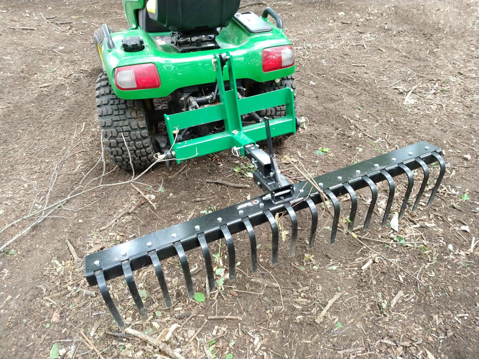 Guide Gear Leveling Landscape Rake, Attachment for ATV, UTV, Vegetable Garden, 60 Inches Wide with 17 Tines customer photo 1