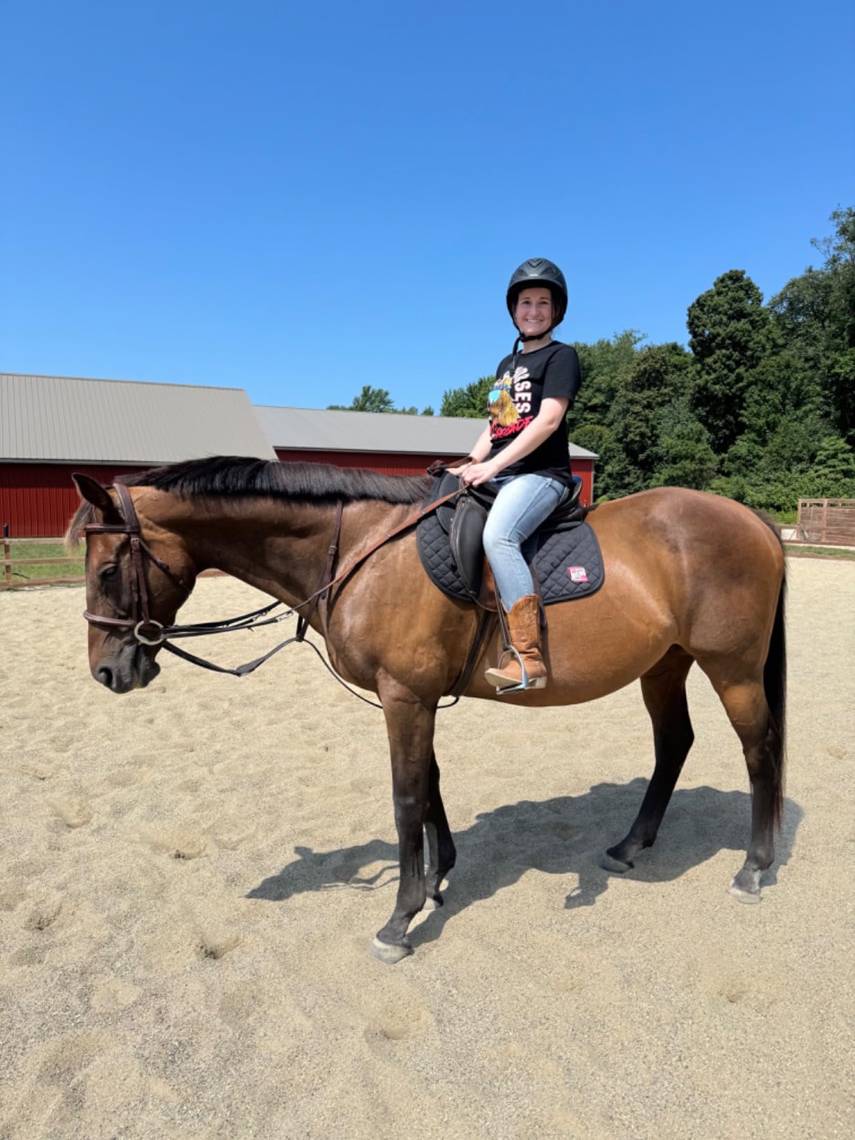 Troxel Liberty Ultralight Horse Riding Helmet, Low-Profile Adjustable Design, Safety Horseback Riding Gear customer photo 1