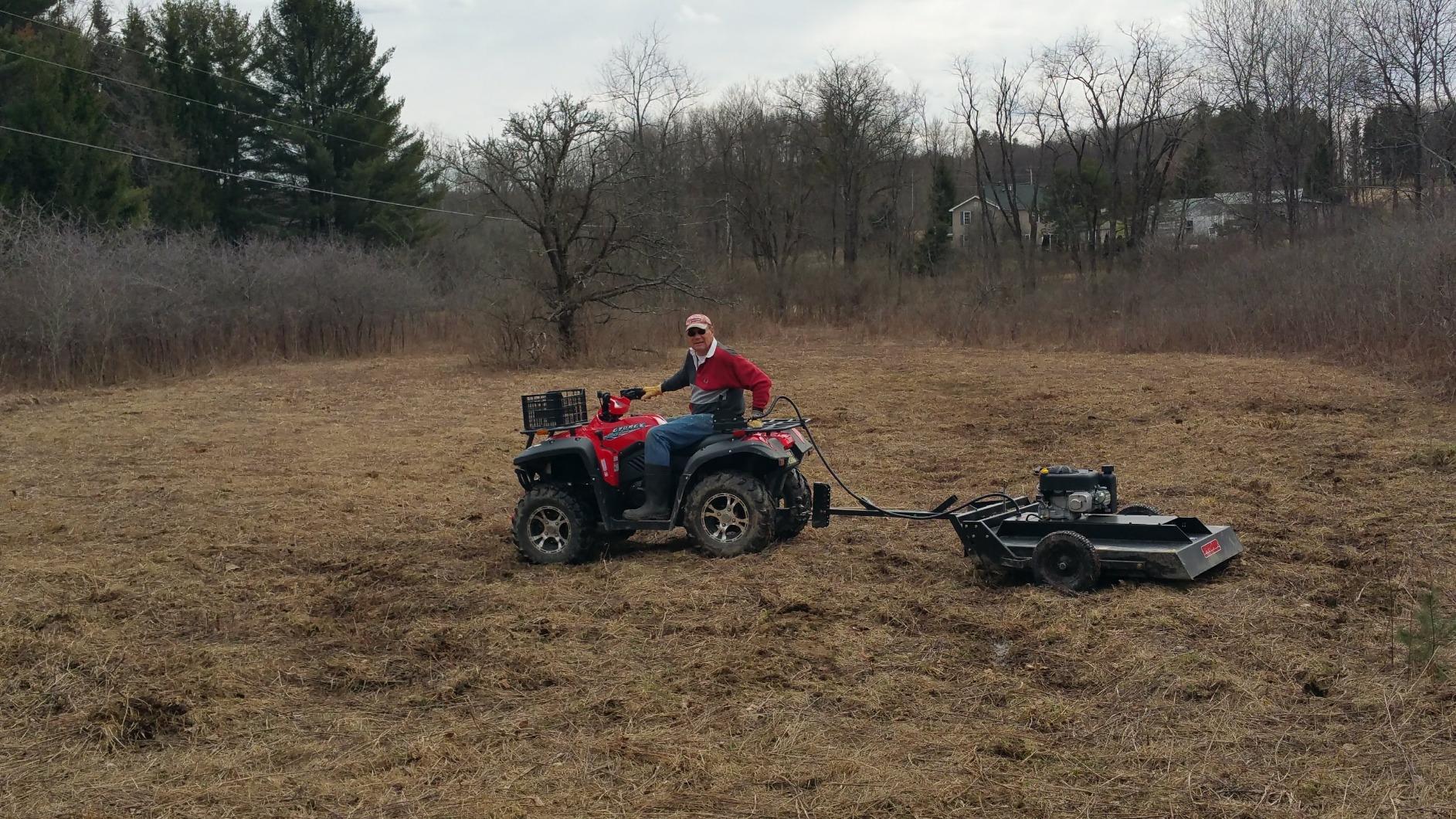 RC11544CL - Swisher 11.5 HP 44 in. Tow Behind Rough Cut Mower customer photo 2
