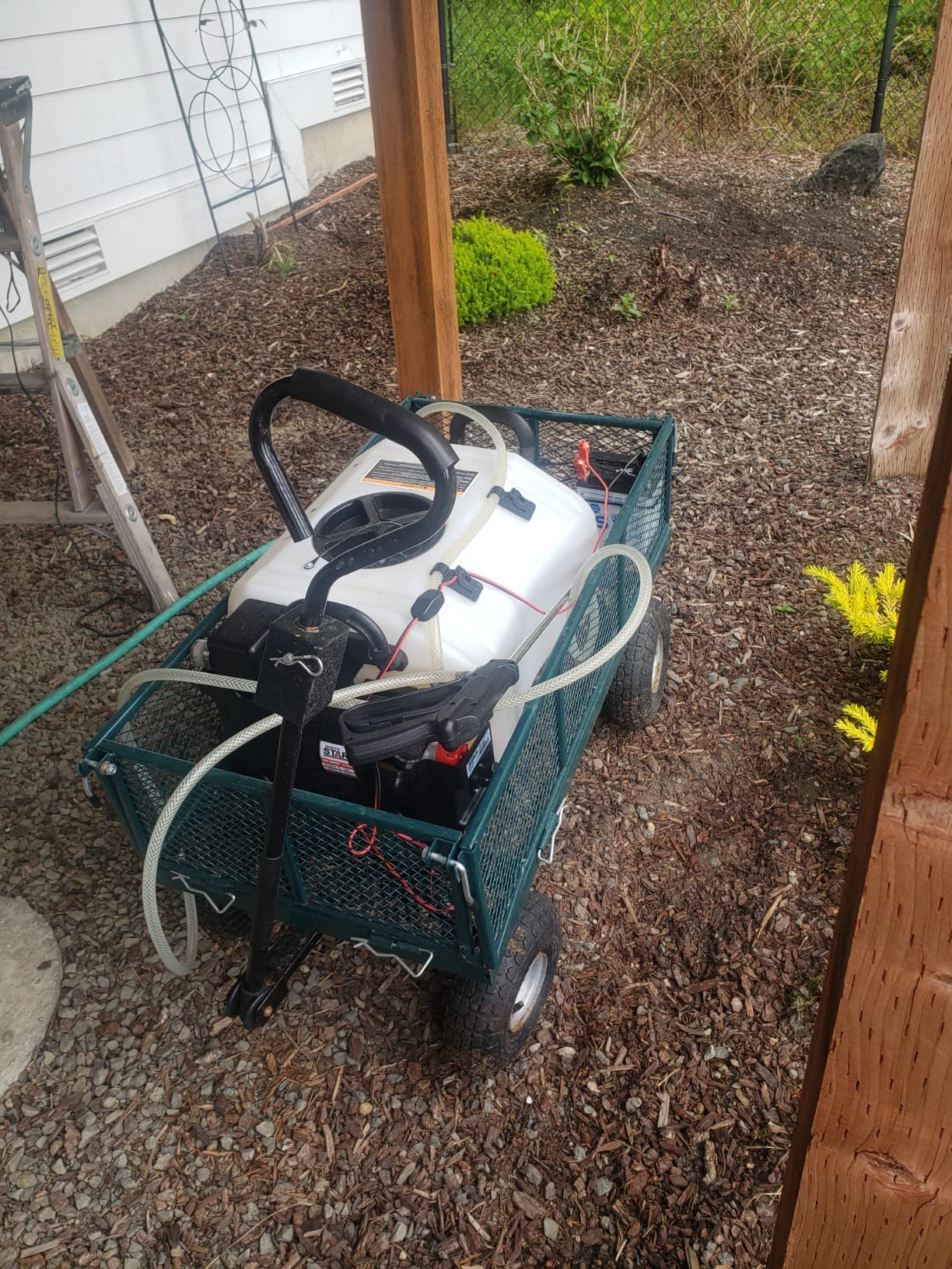 NorthStar ATV Sprayer, 10-Gallon, 1.1 GPM, 12V | ATV-mounted convenience, Targeted spot application, Lawn/garden/property use, Compact tank, Durable construction customer photo 1