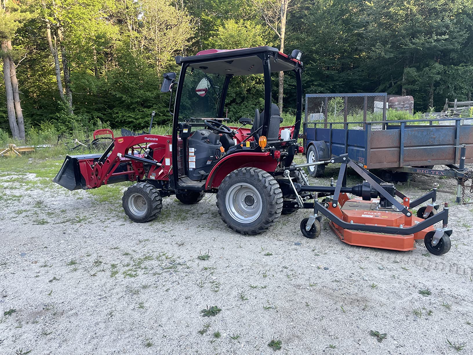 Titan Attachments 3 Point PTO Finish Mower, 60