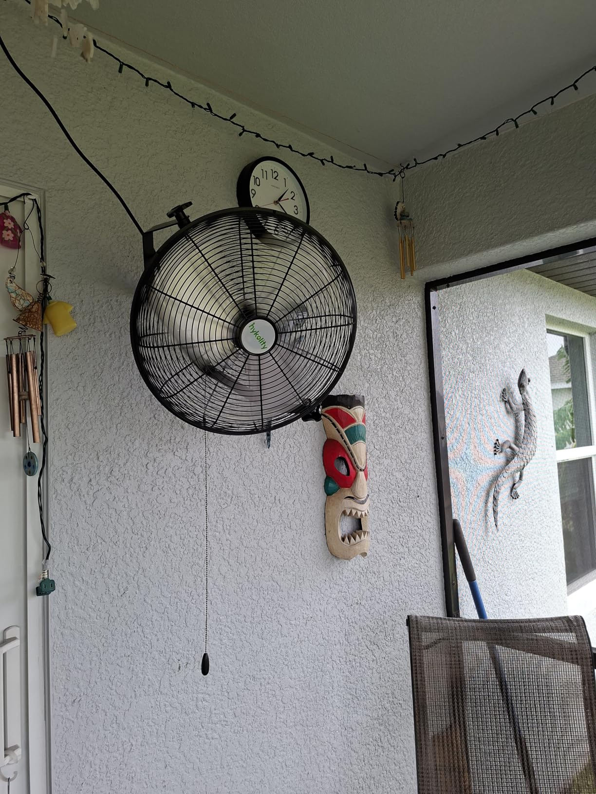 BILT HARD 4300 CFM 18 in. Industrial Wall Mount Fan, 3-Speeds High Velocity Wall Fan with Sealed Motor, Heavy Duty Metal Barn Fans for Garage, Commercial, Greenhouse, Warehouse, Shop Use customer photo 2