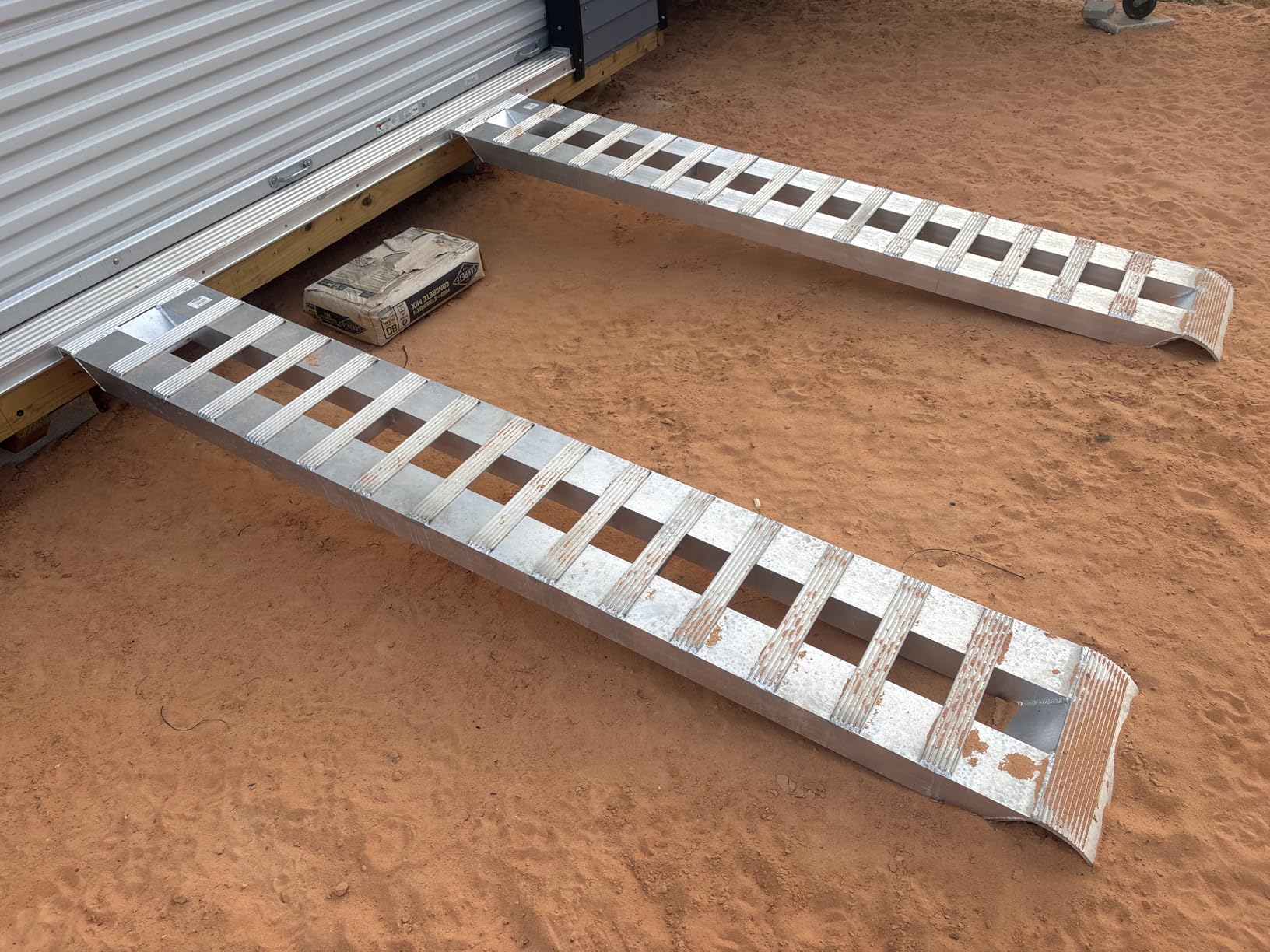 GEN-Y Hitch Heavy Duty Aluminum Loading Ramps - Set of 2, 10 Feet Long x 15 Inches Wide, 10000 lbs Capacity, Hybrid Hook and Plate Ends, Serrated Cross Rungs for Maximum Traction customer photo 1