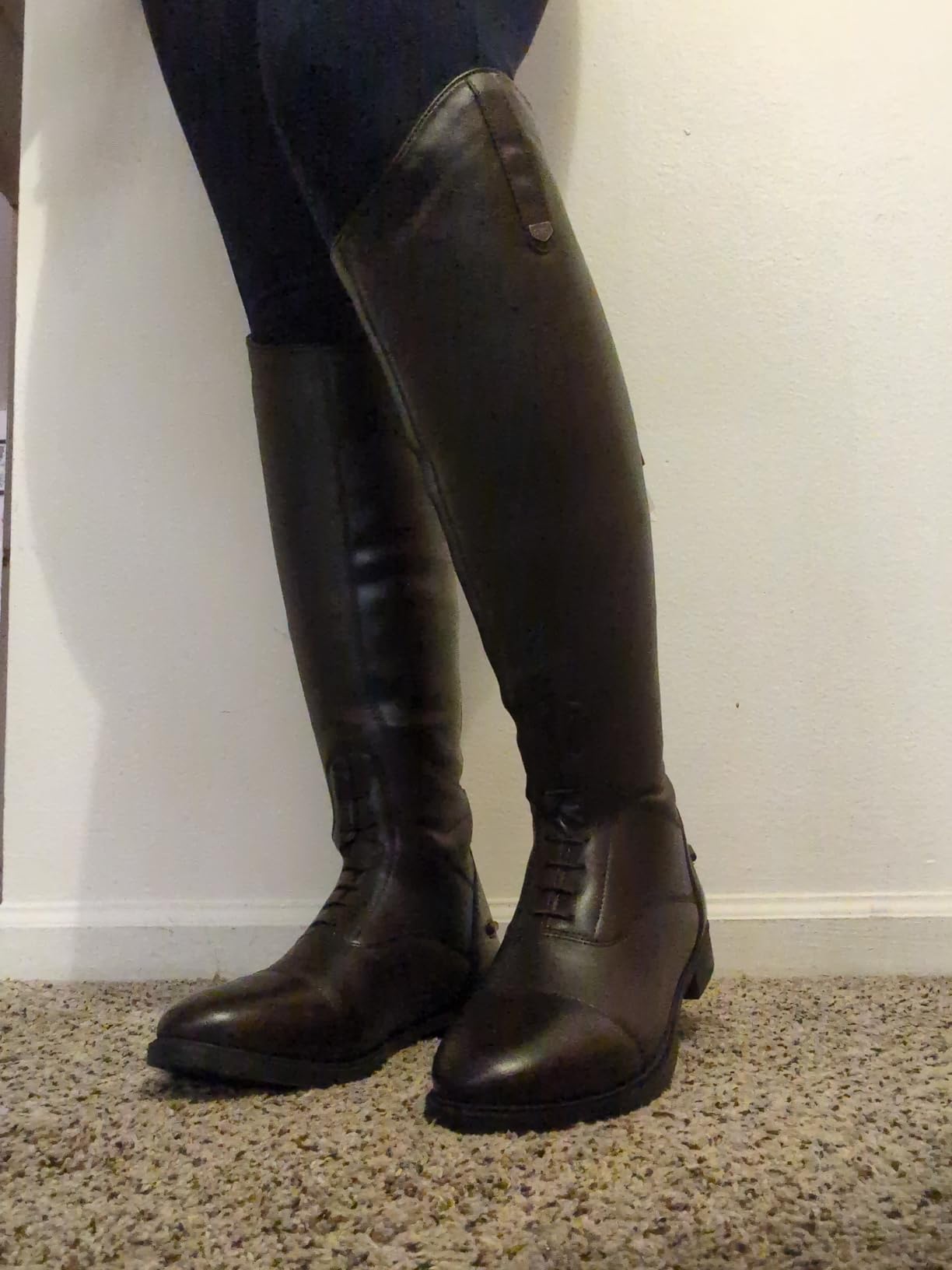HORZE Rover Women's Synthetic Leather Equestrian Boots for Horse Riding customer photo 1