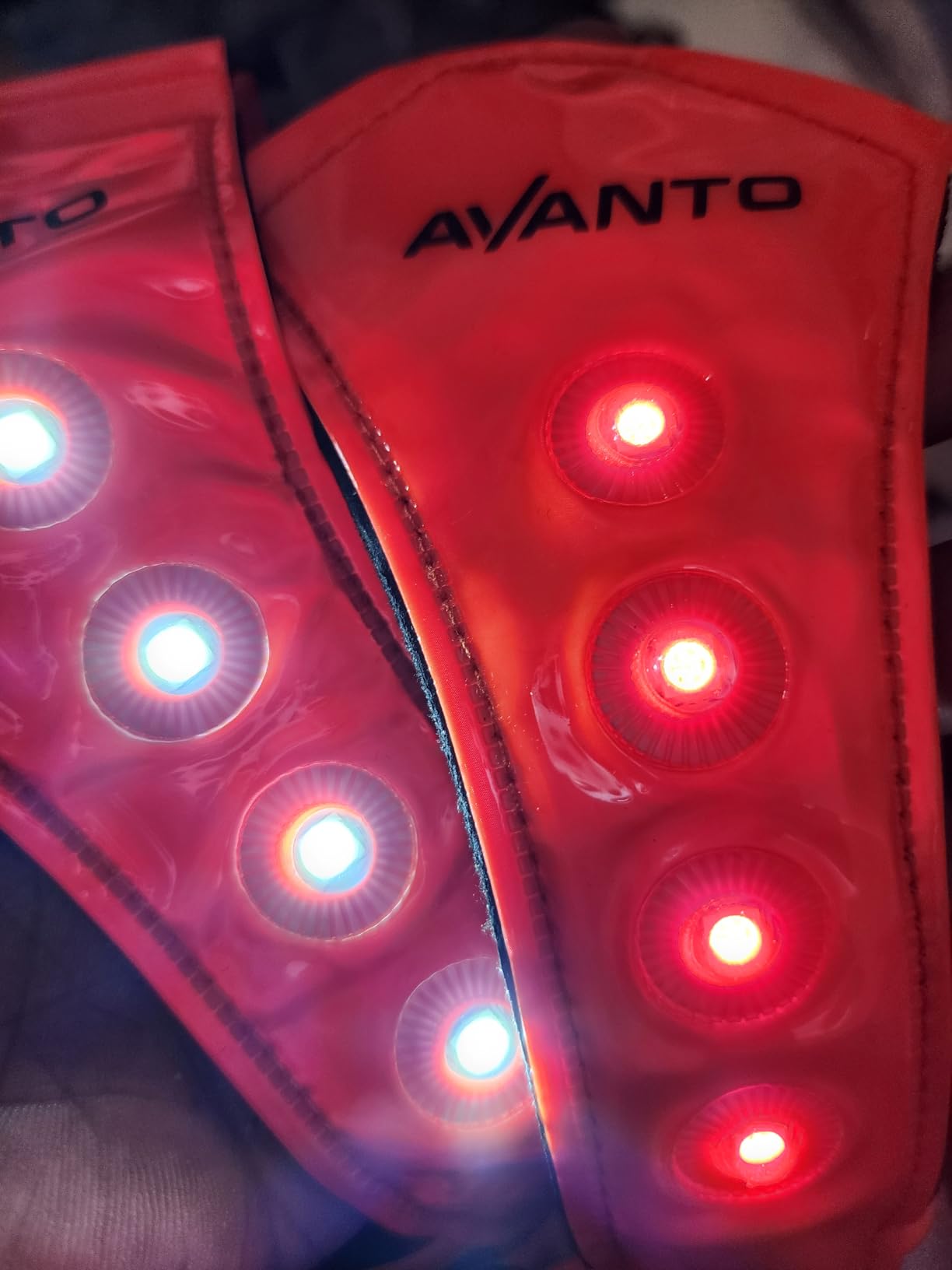 AVANTO LED Reflective Vest, Original, USB-C, High Visibility Safety Vest, Reflective Gear with Free Safety Courses, Running Lights for Runners, Dog Walking, Biking, Motorcycle, Driver customer photo 1