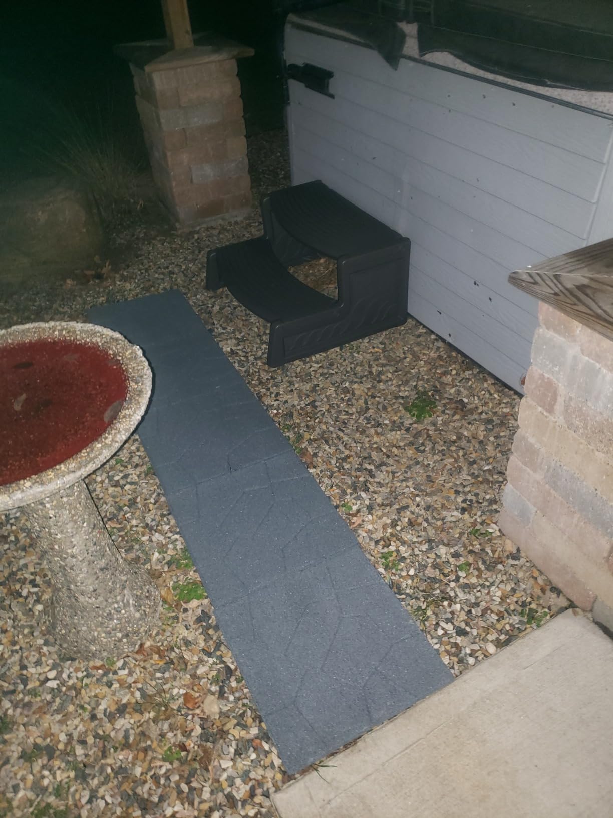Rubberific Dual Sided Square Rubber Paver Floor Tiles 16