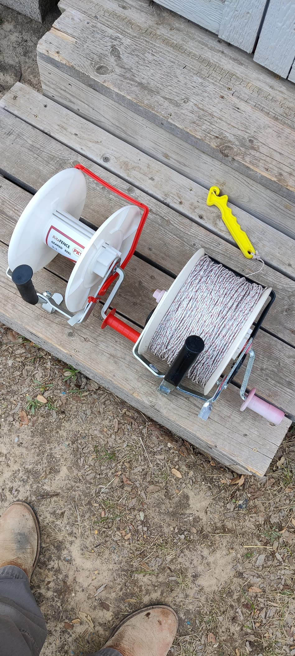 1 Pack 3:1 Geared Electric Fencing Standard Reel customer photo 1