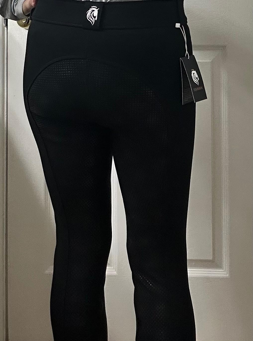 Equinavia Astrid Women's Full Seat Horse Riding Pants, Equestrian Breeches | Comfortable, Durable, Flexible Riding Breeches for Women, with Strong Saddle Silicone Grip and Practical Phone Pockets customer photo 1