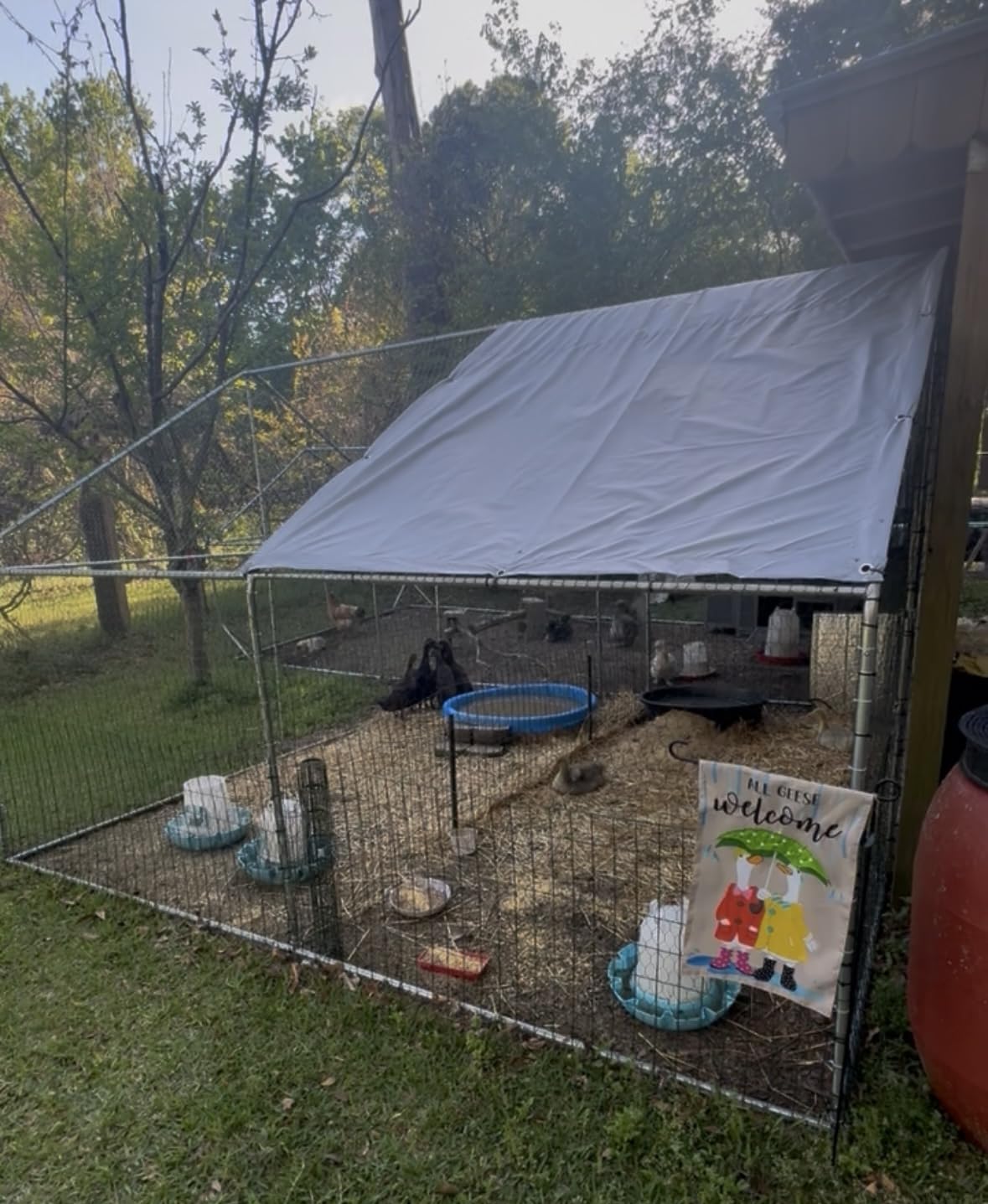 Aivituvin Chicken Coop Two Nesting Boxes Large Wooden Hen House Weatherproof Outdoor Rabbit Hutch Duck Cage customer photo 1