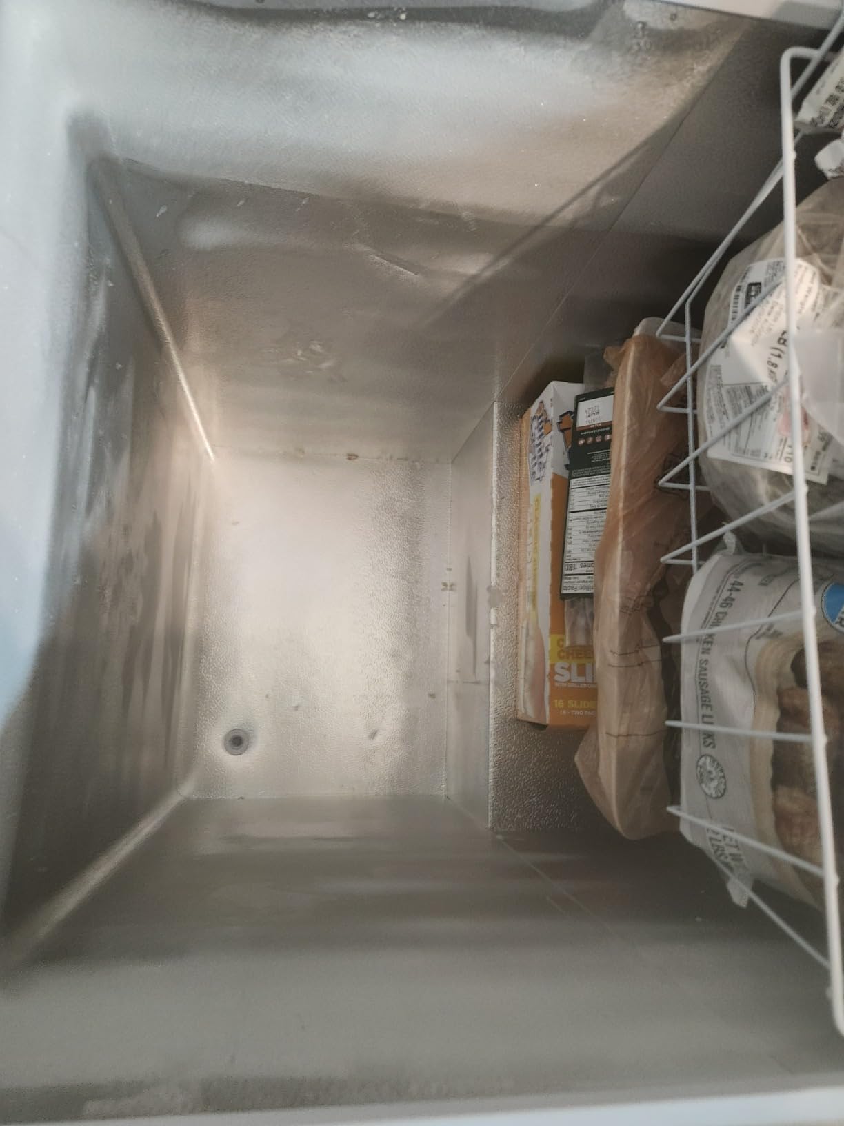 West Bend Chest Freezer with Temperature Control, 7.0 cu. ft., White | West Bend Chest Freezer, Adjustable Temperature Control, Removable Storage Basket, 7.0 cu. ft., White customer photo 1