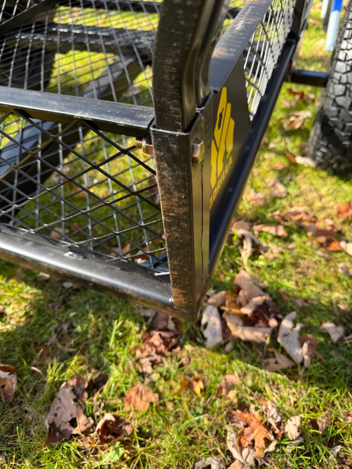 Gorilla Carts Steel ATV Trailer Utility Garden Cart, 1,400 lb. Capacity customer photo 2
