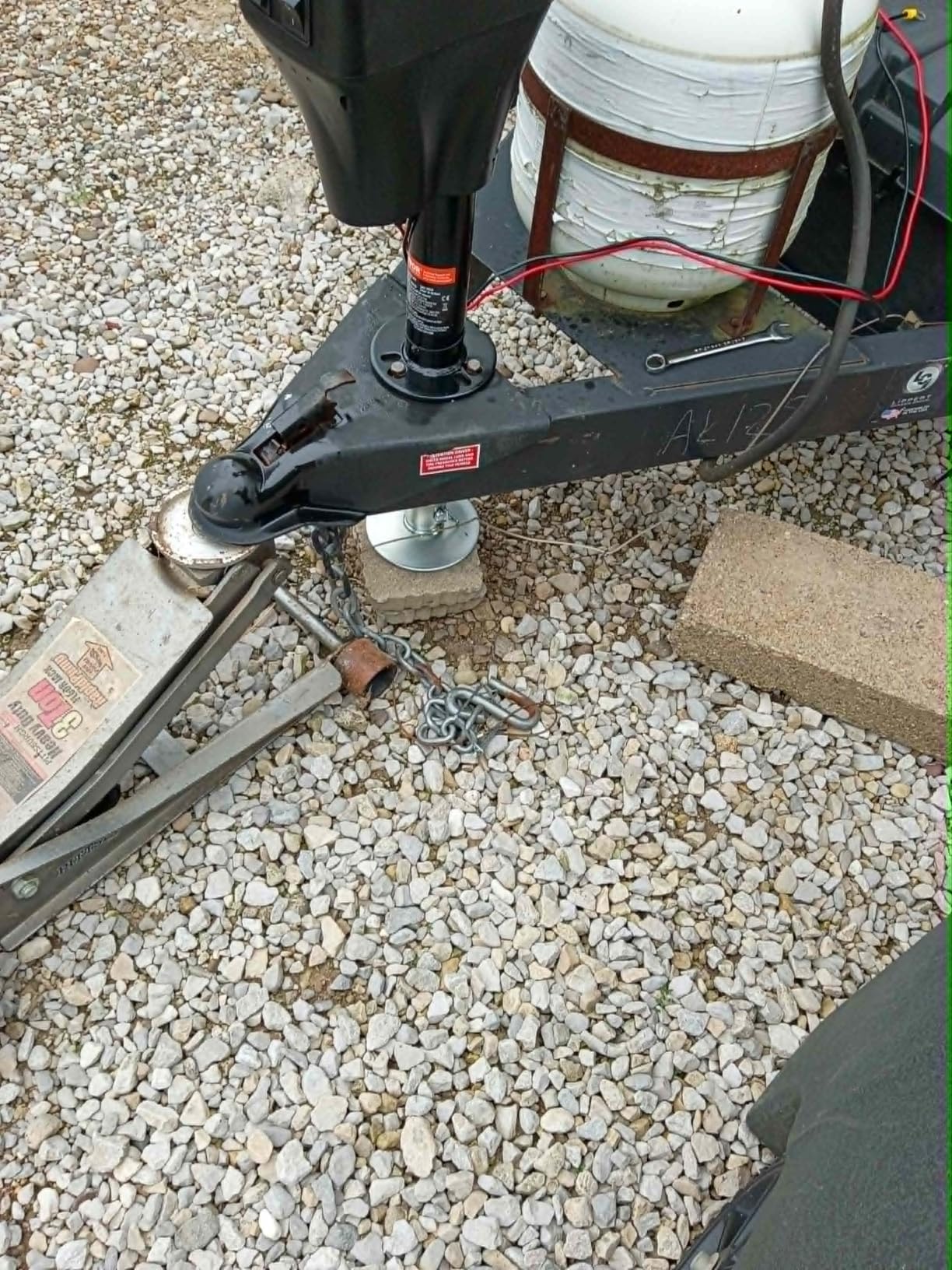 VEVOR Electric Trailer Jack, Power Tongue Jack Weight Capacity 4000 lbs, 9.84