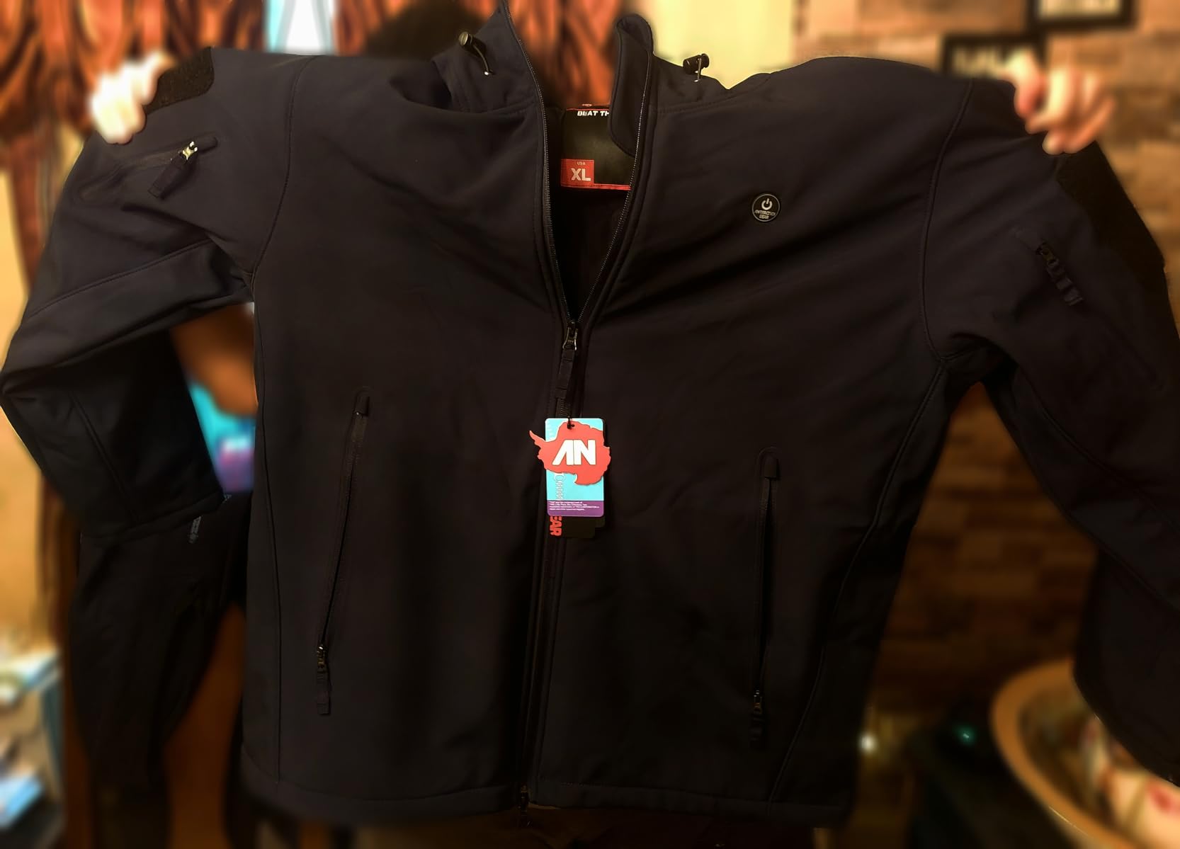 Heated Jacket for Men and Women, ANTARCTICA GEAR Winter Coat with 12V 16000mAh Battery Pack, Soft Shell Heating Hood Jacket customer photo 2