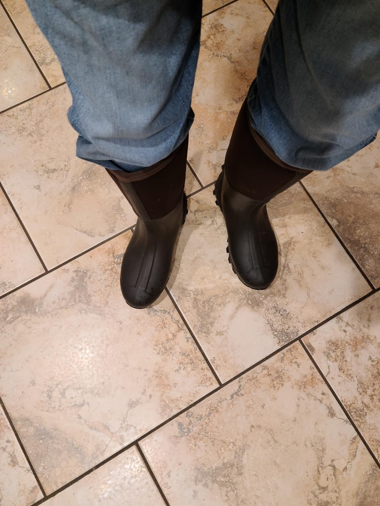 Trudave Rubber Boots for Men & Women with Steel Shank customer photo 2