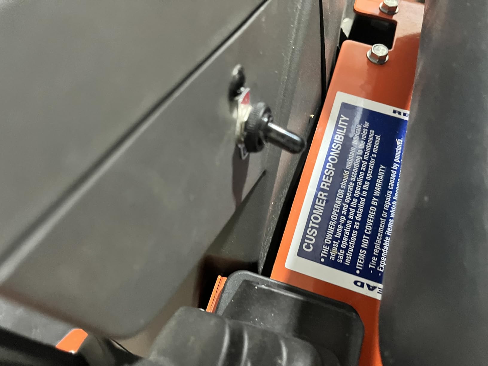 25 Gallon Pull-Behind Trailer Broadcast Sprayer - 1.1GPM, 7' Swath customer photo 1