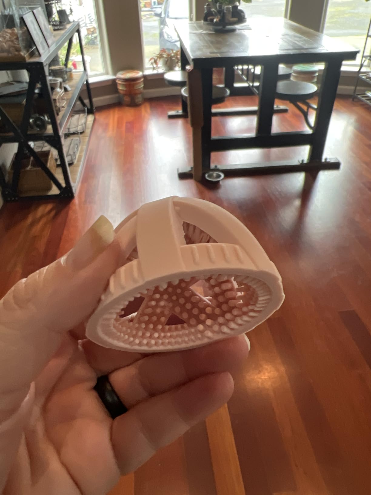 GoodEgg The Original Egg Brush, Silicone Egg Cleaning Brush for Farm Fresh Eggs, Chicken Coop Cleaning Tools, Egg Washer, Chicken Coop Accessories, Large to XL Sized Eggs, Green, As Seen On Shark Tank customer photo 2