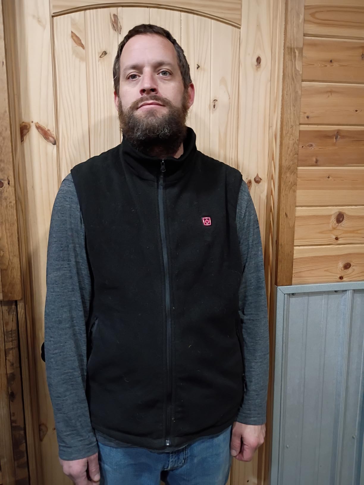 Heated Vest with Battery Pack Included, Smart Vests | Warming Polar Fleece, Unique Side Zipper, Fast Charging Battery, Overheating Protection, Fast Heating Sheets, 6 Heating Zones customer photo 1