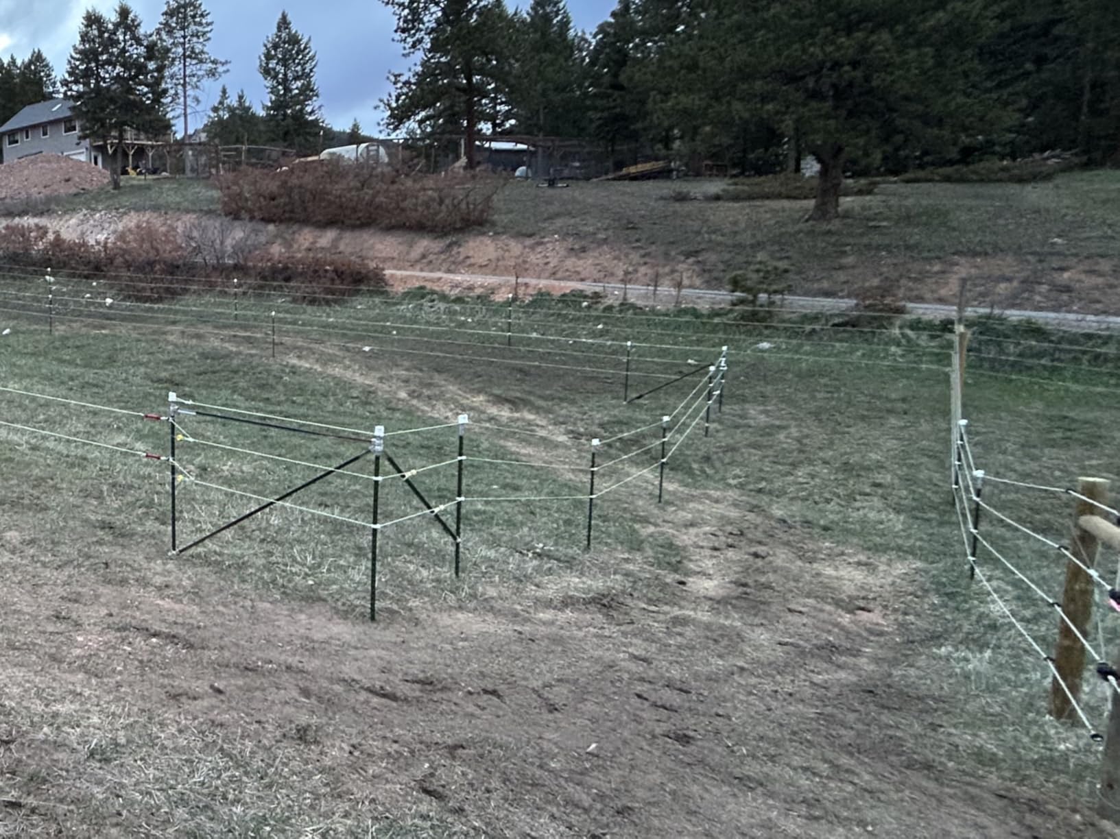Electric Fence Polybraid 1/4