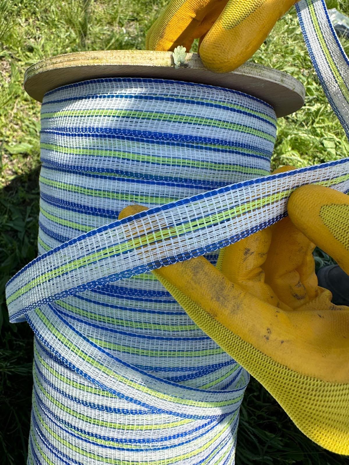 Electric Fence Polytape 1640ft, 3/4