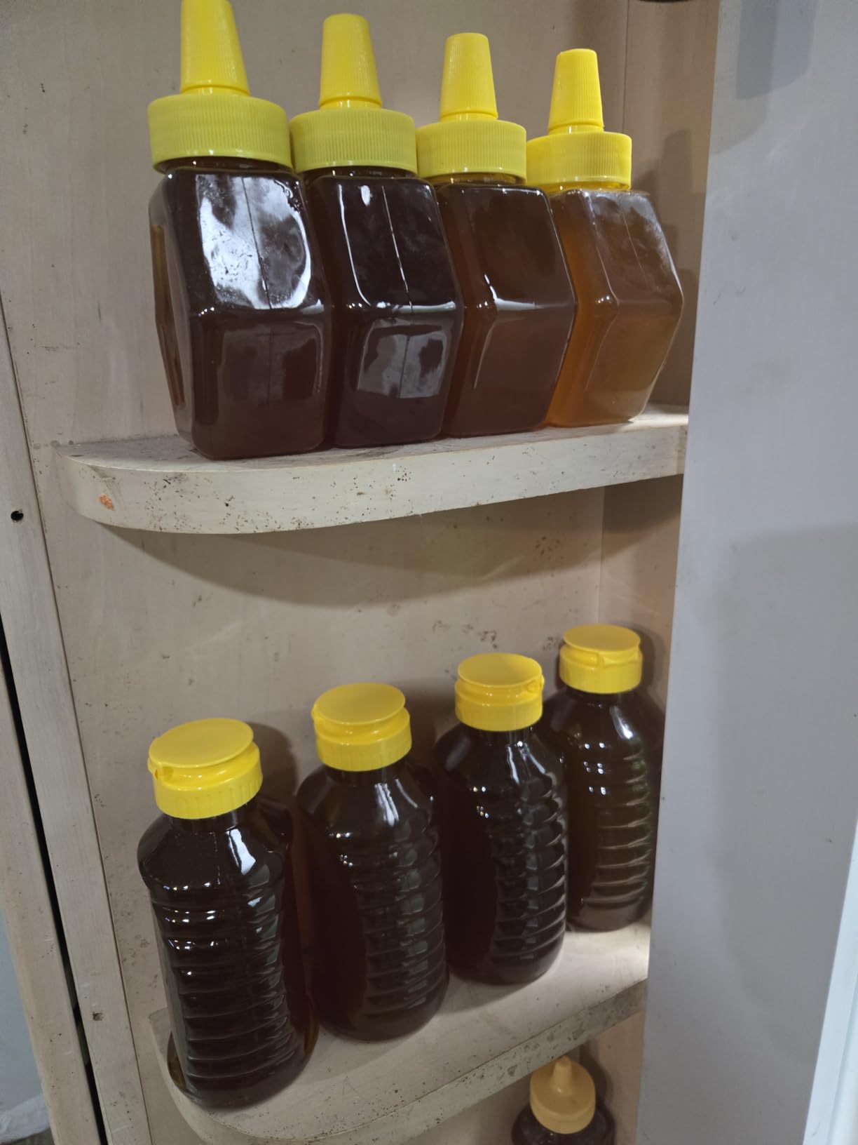 24 Pack Honey Bottle, Honey Bottles Squeeze 16 oz, With LeakProof Flip-Top Caps, Refillable Honey Plastic Jars customer photo 1