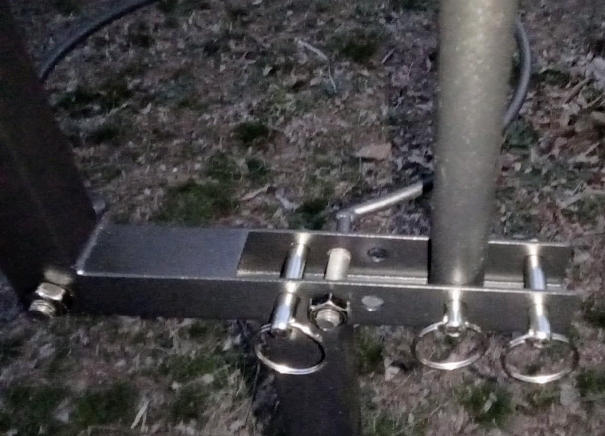Goat Milking Stand with Removable Feed Bin, 600LB Heavy Duty Goat Stand for Hoof Trimming & Grooming, Adjustable Livestock Stanchion for Goats & Sheep, Steel (Black, L-47 * 23Inch) customer photo 2