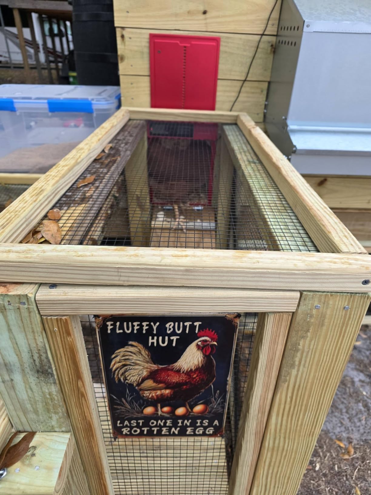 Automatic Chicken Coop Door Solar Powered with XL Large Size 10.8