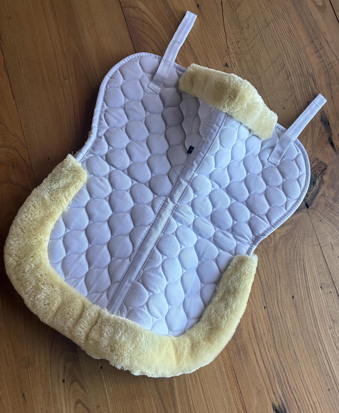NDCKP Foam Half Pad for English Saddles - Shock-Absorbing Gel Saddle Pad for Dressage, Jumping & Training - Breathable, Non-Slip, Lightweight Horse Saddle Pad customer photo 1