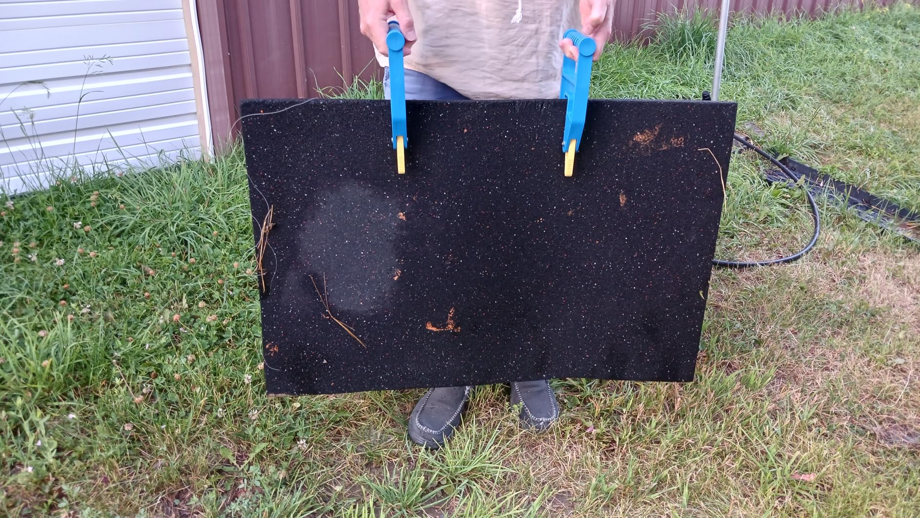 Feroca Heavy Duty Stall Mat Gripper, Pair | Mat Mover Tool customer photo 1