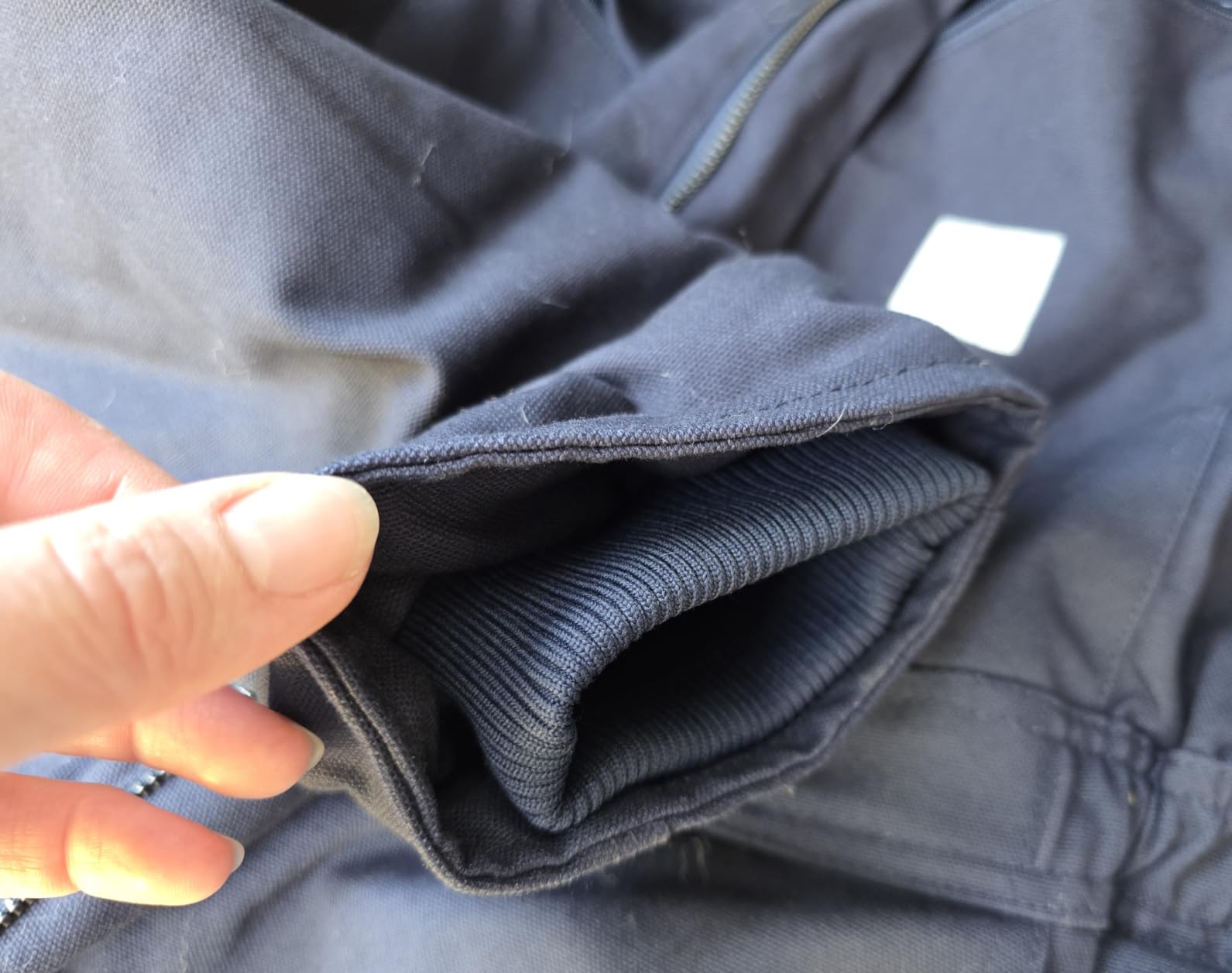 HISEA Insulated Coveralls for Men, Winter Water Resistant Work Coveralls, Loose Fit Utility Canvas Jumpsuit for Cold Weather customer photo 2