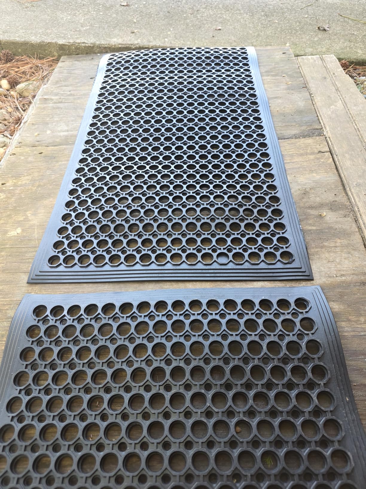 Barnyard Designs Heavy Duty Rubber Drainage Door Mat (36