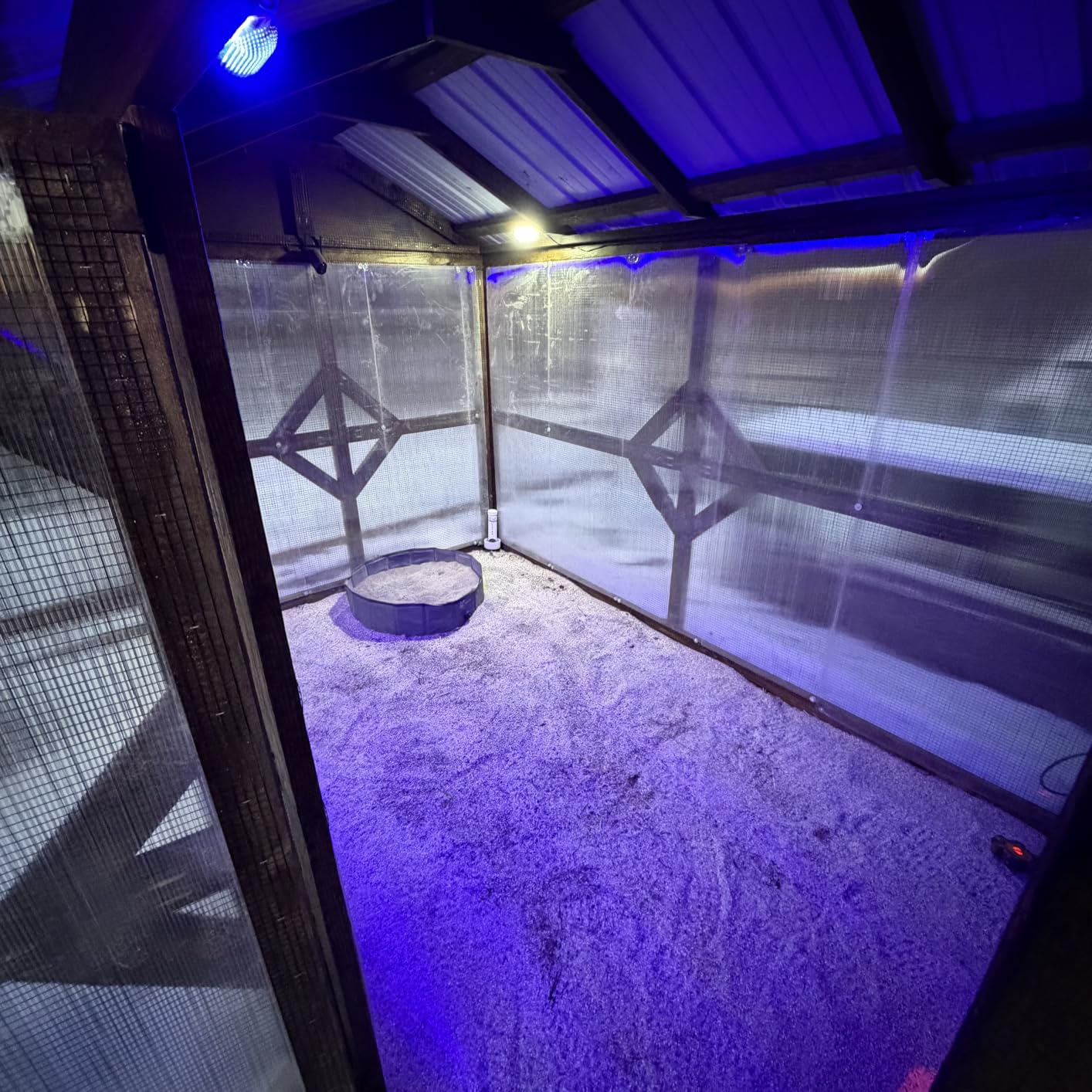 Automatic LED Daylight Extender, Zuomeng Upgraded Chicken Coop Light with Multi-Color Light (White/Red/Blue/Green) to Boost Egg Production & Support Chick Growth, Weather-Resistant (Patent Pending) customer photo 2